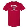 Indiana Hoosiers Arch Logo Volleyball T Shirt - Cardinal