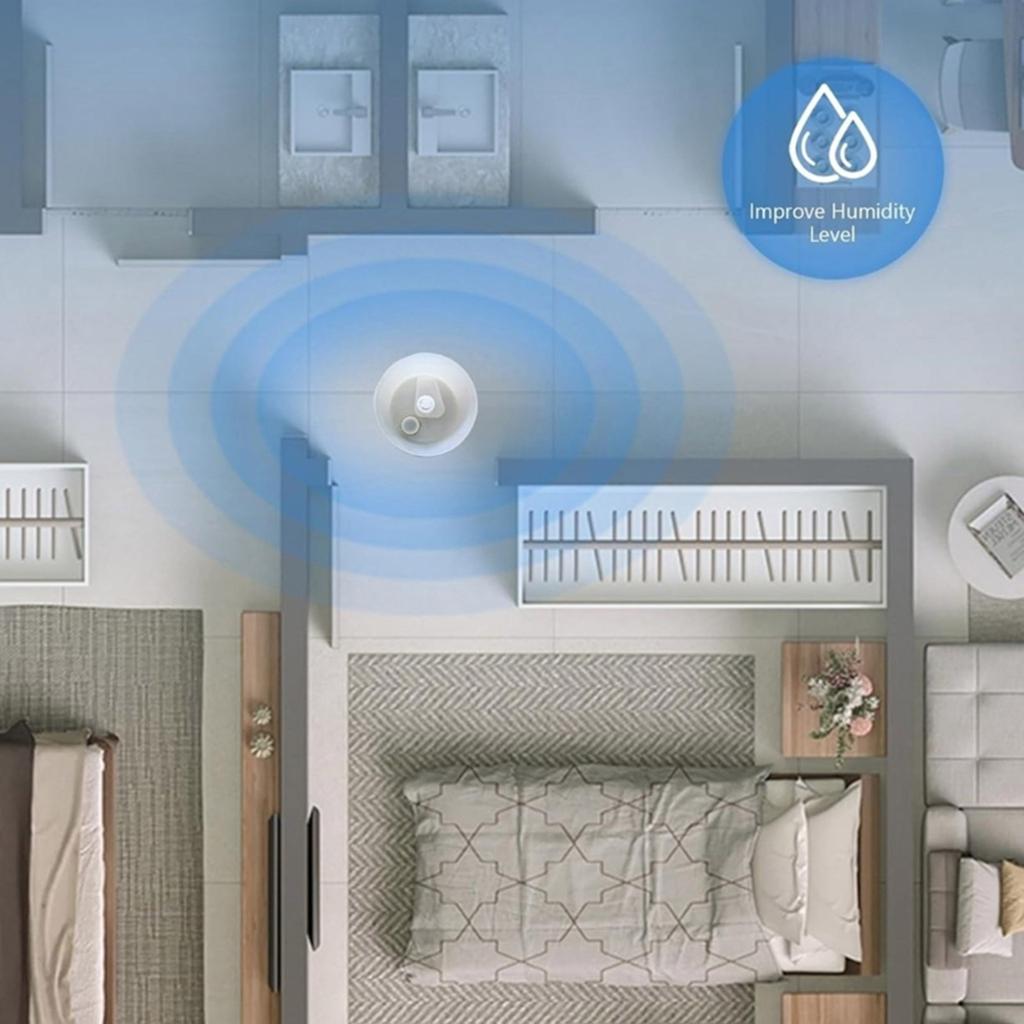 20Pcs Replacement Humidifier Filter Pads Mineral Absorption Pad for LV600S LV600HH Humidifiers Home Office Accessories