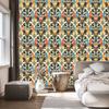 Baroque Damask Wallpaper Brown and Beige for Living Room and Bedroom 50x1000