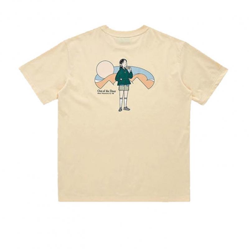 New Balance Half Club  Nbnec2l323 Ye Ivy Girl Backpacking Short Sleeve Tee Unisex Tee