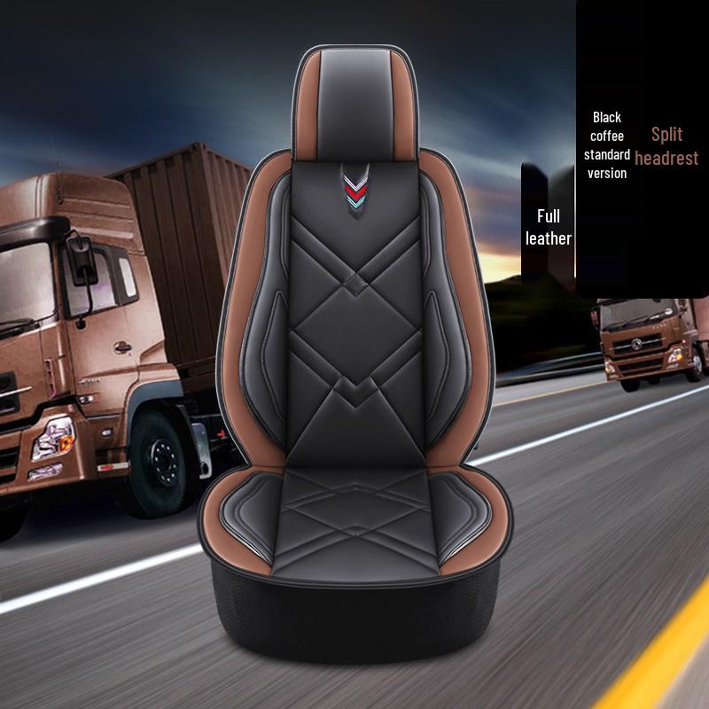 Delong M3000 All-Season Leather Seat Cover for Truck (Main Driver)