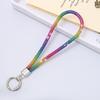 Fashion Glitter Rhinestone Phone Lanyard Bright Bling Bling Crystal Wrist Straps Hanging Anti-lost Rope Phone Accessories