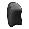 Car Headrest Pillow Napa Leather Memory Foam Comfortable Neck Pillows Support Fit For Most Cars Auto Interior