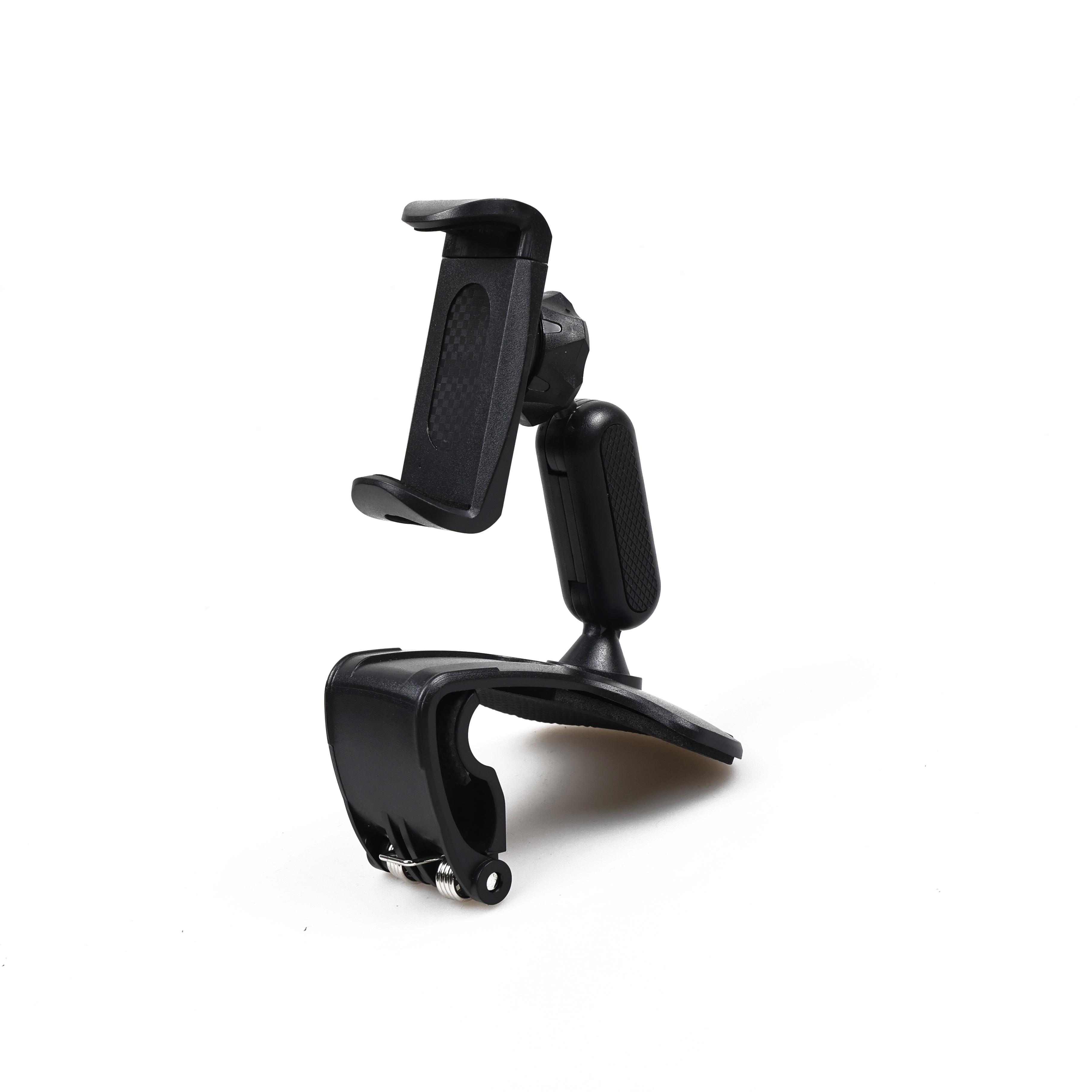 

Держатель телефона на приборную панель автомобиля, держатель для мобильного телефона на солнцезащитный козырек из АБС-пластика, зеркало заднего вида, поддержка телефона, вращающиеся на 360 градусов, аксессуары