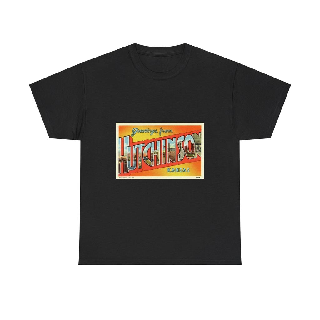 Greetings from Hutchinson Kansas (Greeting Postcards) T Shirt
