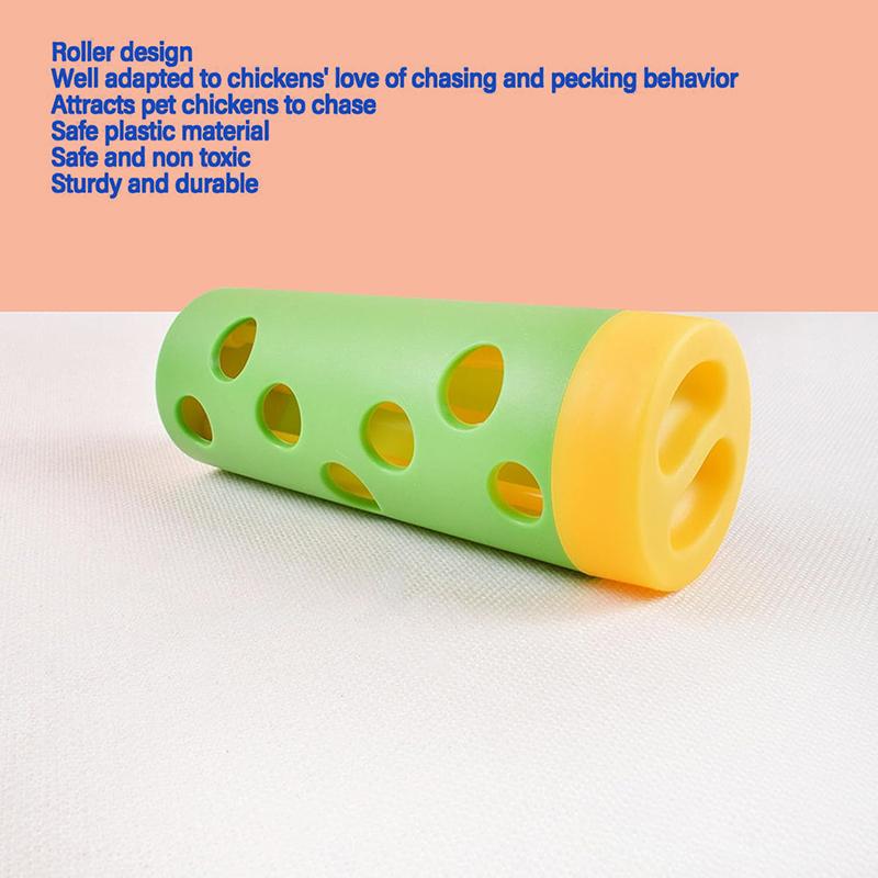Chicken Treat Roller, Bite Resistant Slow Feeding Interesting Safe Chicken Feeder Toy, Interesting Safe Chicken Feeder Toy