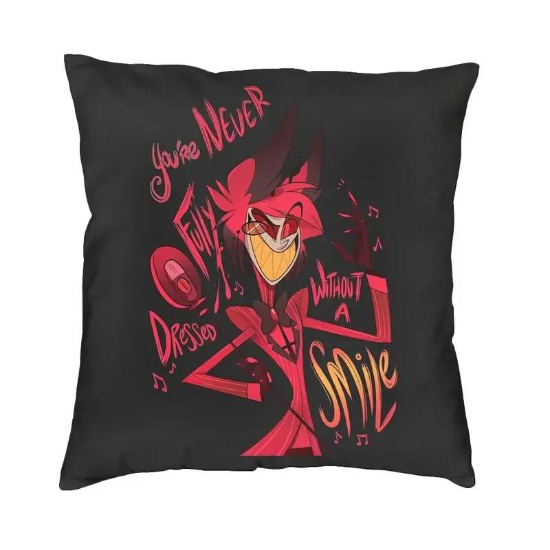 Anime Animated Movies Helluva Loona Cushion Cover Double-sided Print Throw Pillow Case for Sofa Pillowcase Home Decorative
