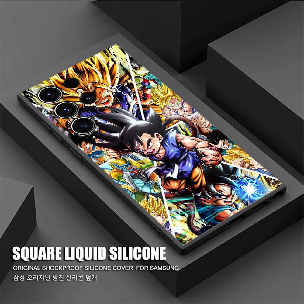 Dragons Ball Son Goku Phone Case For Samsung Galaxy S25 S24 S23 S20 S21 FE S26 S22 Ultra 5G S26 Plus S25FE Soft Silicone Cover