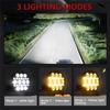 Precise Round 4 Inch Car LED Work Lights Day Running Lights For Truck ATV UTV SUV Motorcycle Cart Trailer Boat