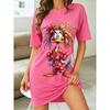 Women'S Letter Print Nightgown, Comfortable Choice for Night
