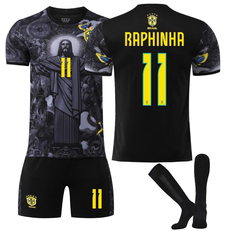 

Team Commemorative Edition Jersey No. 10 Neymar 7 Vinicius Rodrigo Football Set XS