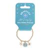 Something Different All Seeing Eye Beaded Charm Bracelet