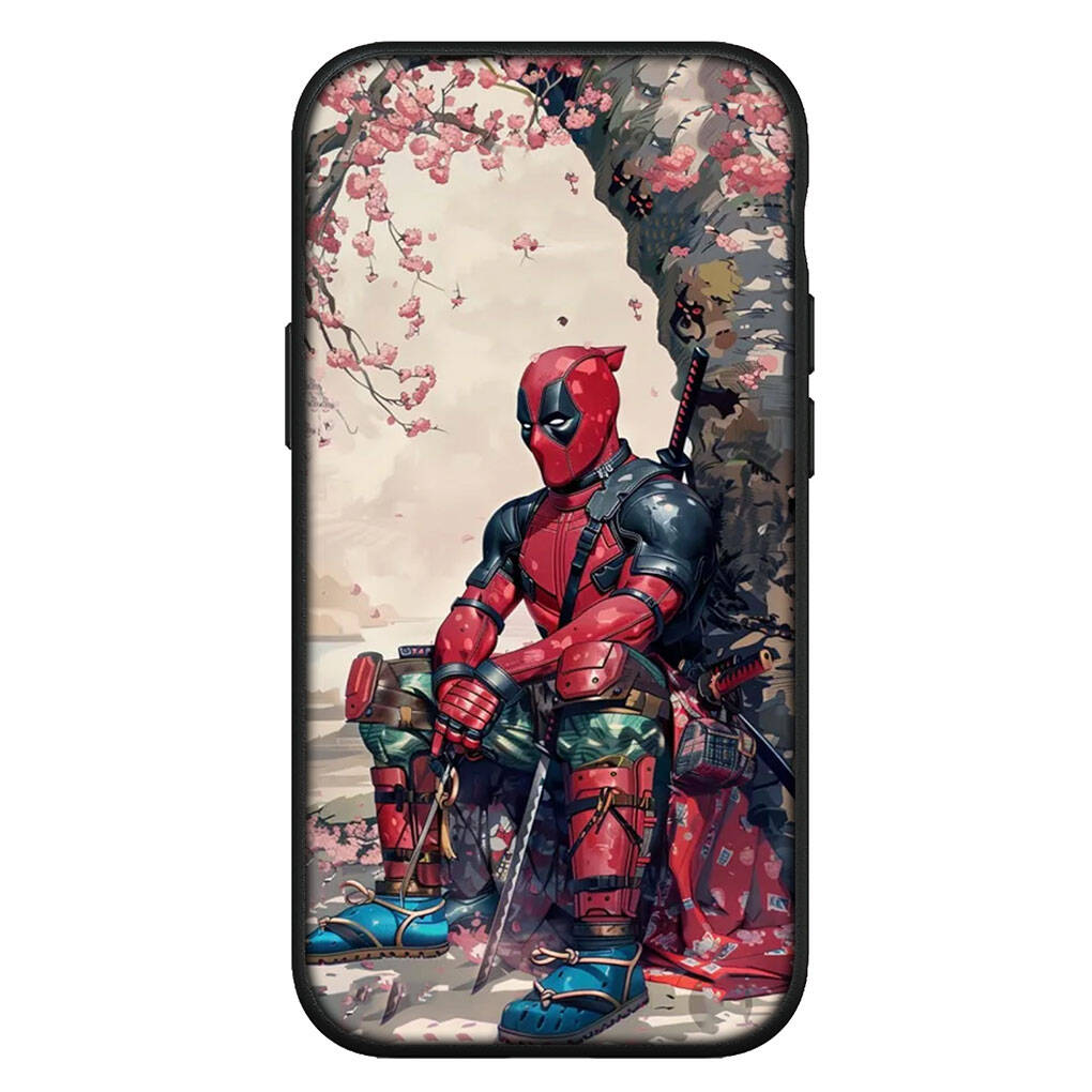 Cover for iPhone 17 16 15 Xiaomi Poco Redmi Note 14 13 12 11 Pro Max 9 16e Samsung Galaxy S25 S24 S23 OPPO Huawei Marvel Wolverine Deadpool Phone Case