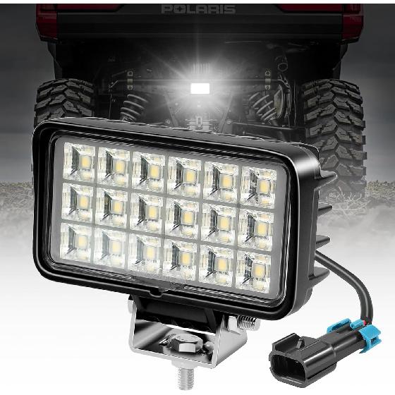 Задний фонарь 36 Вт для Polaris Ranger, совместимый с 2018-2025 Polaris Ranger Crew 1000 XP, задний, под грузовой отсек, прожектор
