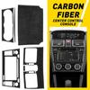 Carbon Fiber Center Control Console Trim Set For Subaru WRX Saloon 2015-