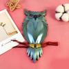 Creative and Stunning Owl Statues Expory Resin Moulds Reusable Silicone Mold Transparent/Blue Resin Mold for Gift Making