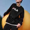 Fila Original Simple Classic Casual Soft Comfortable Loose Pullover Sweatshirt Unisex Sweatshirt F51U549202F-BK