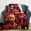 Christmas Horror Icons Blanket Soft Throw Blanket For Home Bedroom Bed Sofa Travel Office Solid Christmas Blanket