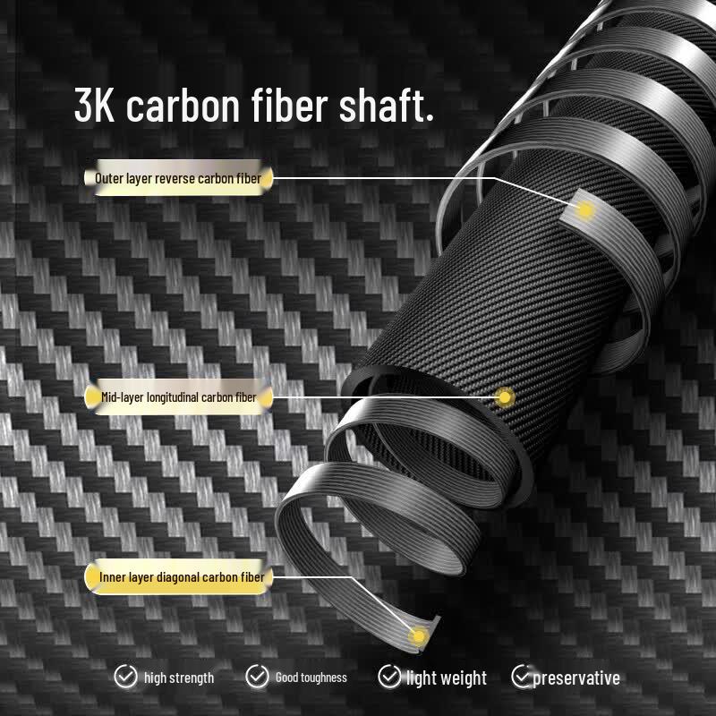 Naturehike Carbon Fiber 3-Section Telescopic Trekking Pole