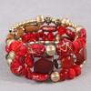 Europe, America, Simple Bohemian Famous Wind Crushed Stone Accessories, Multi-layer Bead Temperament Women's Bracelet