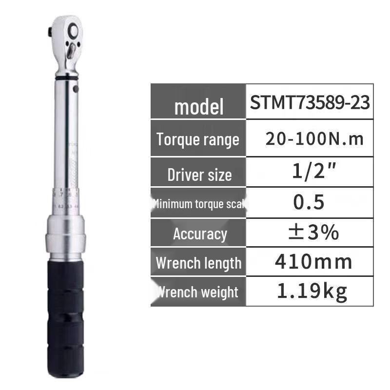STANLEY 1/2  Dual Scale Torque Wrench