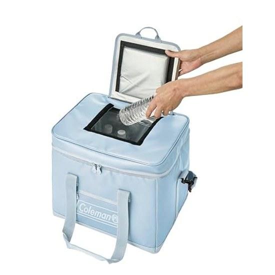 Coleman Ultimate Ice Cooler Outdoor Camp Picnic Club Activities Fishing Extra Thick Insulation Easy Access Antibacterial Compact Bag
