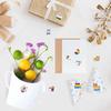 500 Pictures/roll Roll Sticker Tape Cartoon Mixed Color Manual Account Material Envelope Seal