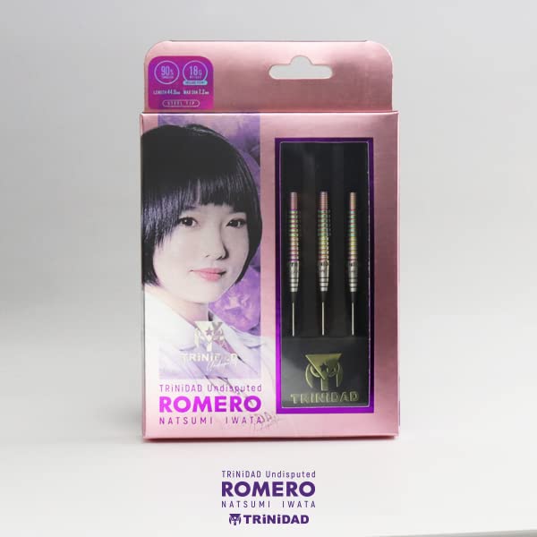 TRiNiDAD Undisputed Romero Steel Tip Dart Barrel Natsumi Iwata Player Model -