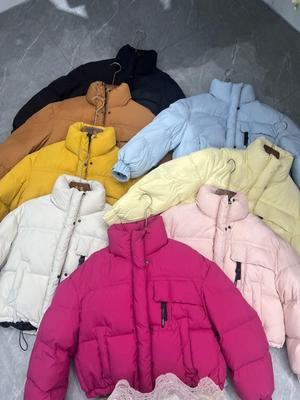 Doudoune Épaisse à Col Montant pour Femme 2025 Automne/Hiver - Courte, Petite Taille, Style Coréen, Tendance & Chaude