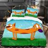 Catdog 3D Printed Duvet Case Pillowcase Bedding Set Twin Full Queen King Size for Bedroom Decor