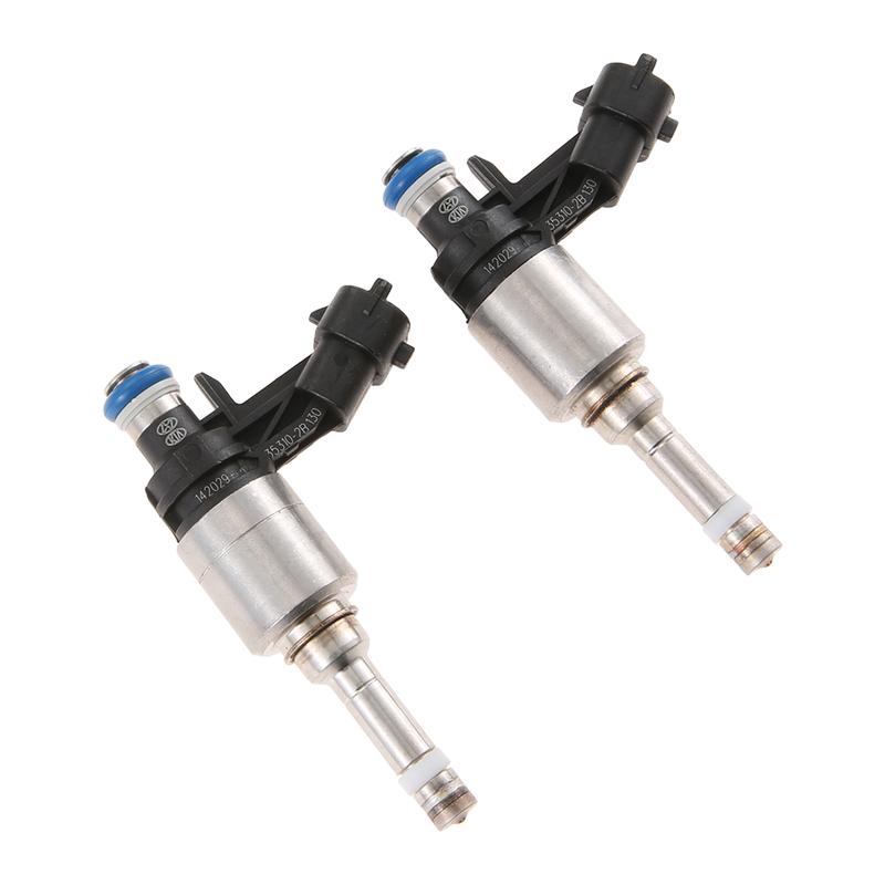 4Pcs 35310-2B130 FJ1146 Fuel Injector Compatible with Hyundai 2012-2017 Accent 1.6L Non Turbo Kia 2012-2016 Rio 1.6L Non Turbo