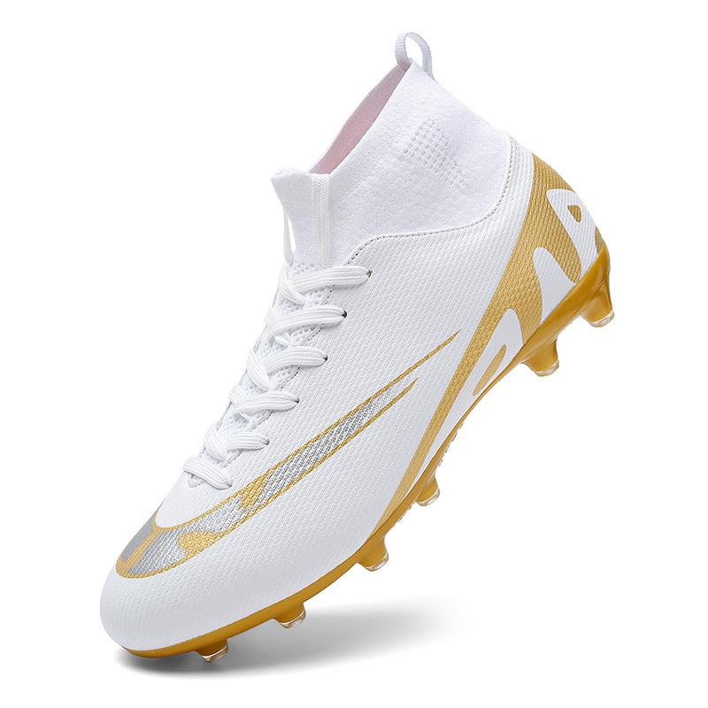 Large size 47 football shoes men's high top new student long nail game shoes broken nail shoes training shoes