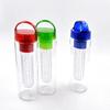 750ml Fruit Juice Lemon Cup Portable Water Bottle Leakproof Sports Bottle with Inner Fruit Basket Holder for Travel