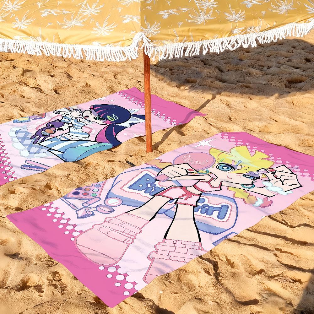 Cartoon P-Panty Stocking Towel Towels For Beaches Yoga Studios Gyms Hot Springs Swimming Pools And Picnics