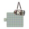 Maruwa Boeki Authentic Leisure Sheet Green Pink Check L 4009107-02
