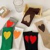 Socks Female All-match Simple Love Spring Autumn Cotton Socks Korean Version of The Trend Skateboard Pile Socks