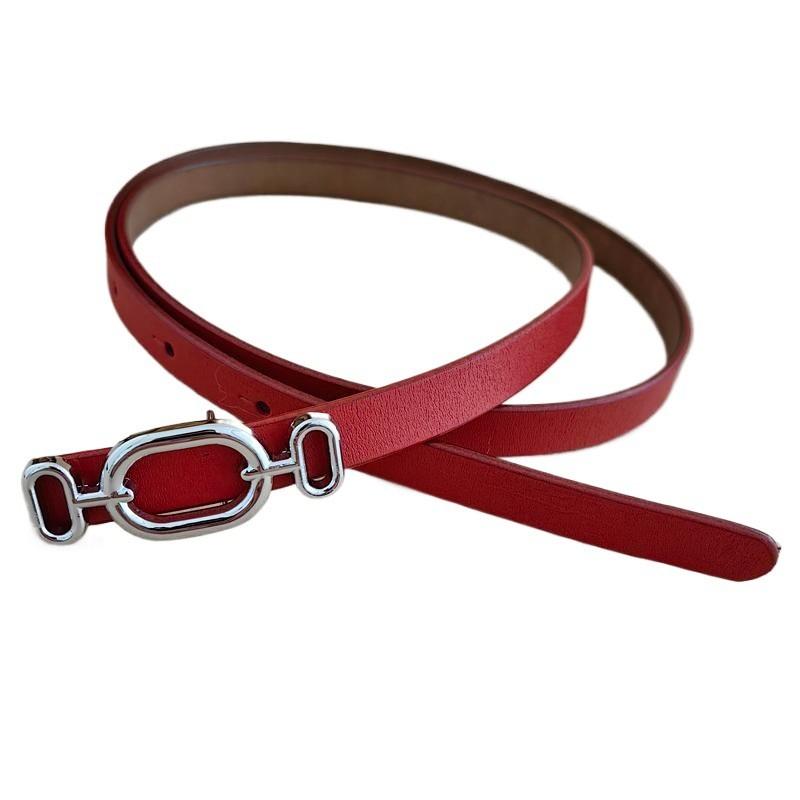 Leather Waist Handcrafted Belt For Women Alloy Clasp Designed Casual Wear Formal