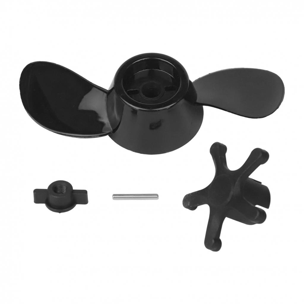 Electric Outboard Motor Parts Carbon Steel Propeller with Essential Components