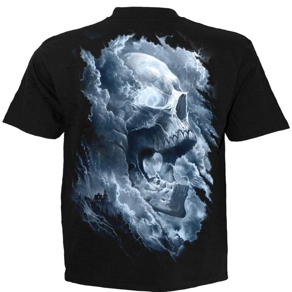 Spiral Direct Unisex Adult Grave Skies Back Print T-Shirt