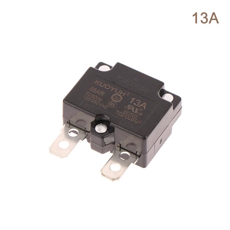 1Pc  88Ar 3A 4A 5A 7A 8A 10A 15A 20A 25A Automatic Reset Circuit Breaker Overload Switch Over Current Protector