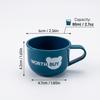 Kawaii Cute 304 Stainless Steel Coffee Mug Kids Milk Cup Anti-scald Plastic Tea Water Cups Portable Unbreakable Home Drinkware