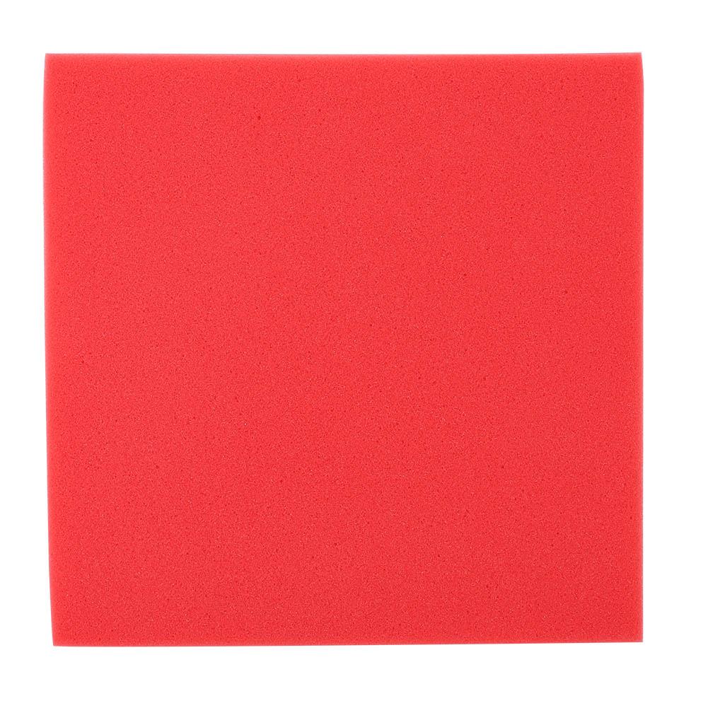 6 Stück Schallisolierschaumblock Akustikpaneele Schwamm Klavierraum Aufnahmestudio Zubehör 30x30x5cm Rot