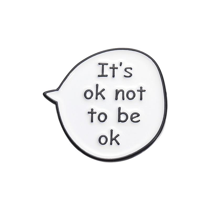 

Letter Elegant Geometric Brooch Vibrant Alloy Pin Unique Statement Fashion XZ9933