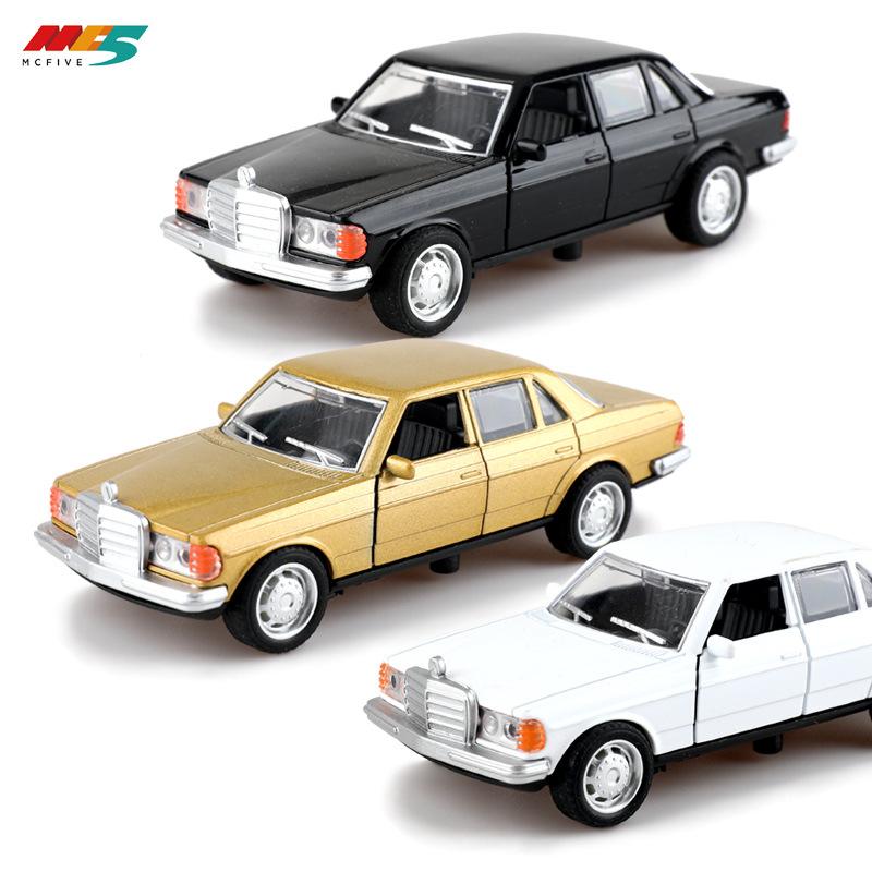 1/36 Scale Die-Cast Benz 1981 Model 280E with Openable Doors & Pull Back Action
