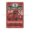 Rally Monte Carlo 1994 Escort RS Cosworth rides Carlo A Captivating Tribute to Motorsport Metal WallDecor Garage Tin Sign Poster