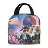 Custom Robo Grendizers Insulated Lunch Tote Bag for Women Men Anime Portable Cooler Thermal Bento Box Outdoor Camping Travel