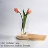 Ins Vase Ornament Acrylic Vase Simple Decoration Transparent Flower Vase Living Room Dining Table Hydroponic Flower Planter