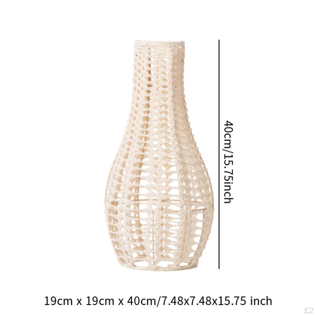 Handcrafted Woven Lamp Shade for Pendant Lighting In Living