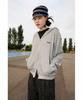 Ersco Waffle Zip-Up Hoodie_Melange Gray