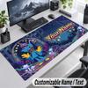 Poppy Playtime Personalisierte Große Mauspads Benutzerdefinierter Name Text Erweiterte Schreibtischunterlage Gaming-Mauspad